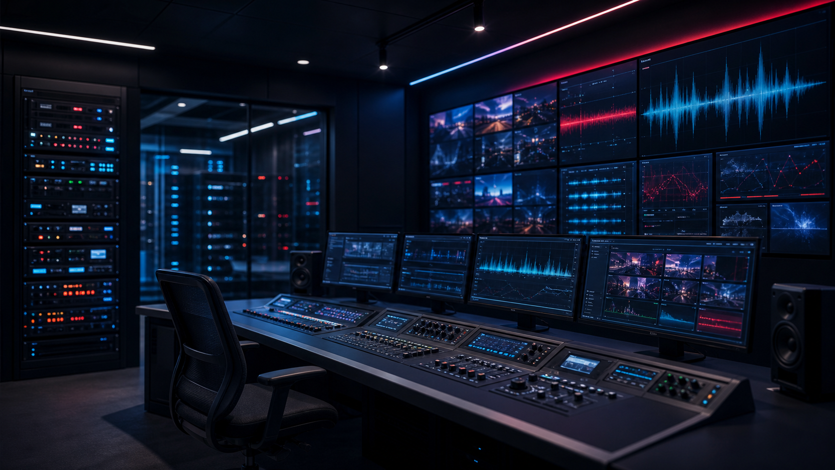 Professional audio and broadcast control environment
